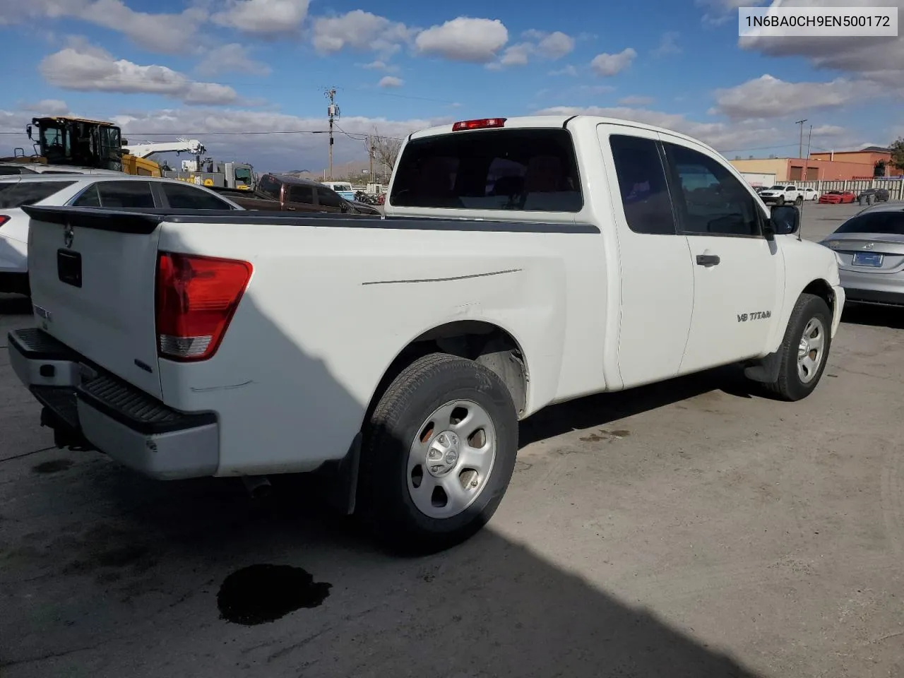 2014 Nissan Titan S VIN: 1N6BA0CH9EN500172 Lot: 79251544