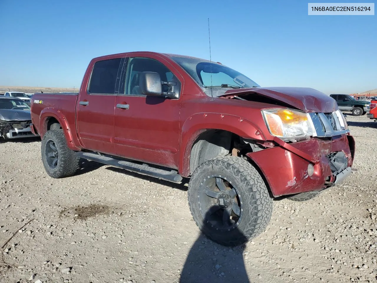 2014 Nissan Titan S VIN: 1N6BA0EC2EN516294 Lot: 79574794