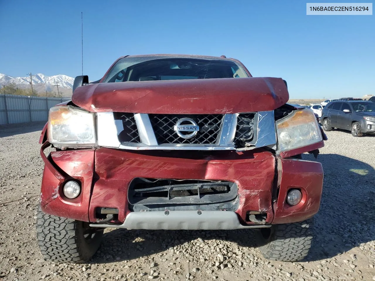 2014 Nissan Titan S VIN: 1N6BA0EC2EN516294 Lot: 79574794