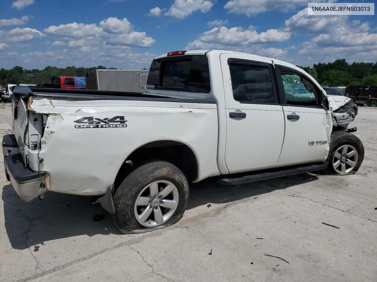 2015 Nissan Titan S VIN: 1N6AA0EJ8FN503013 Lot: 59768764