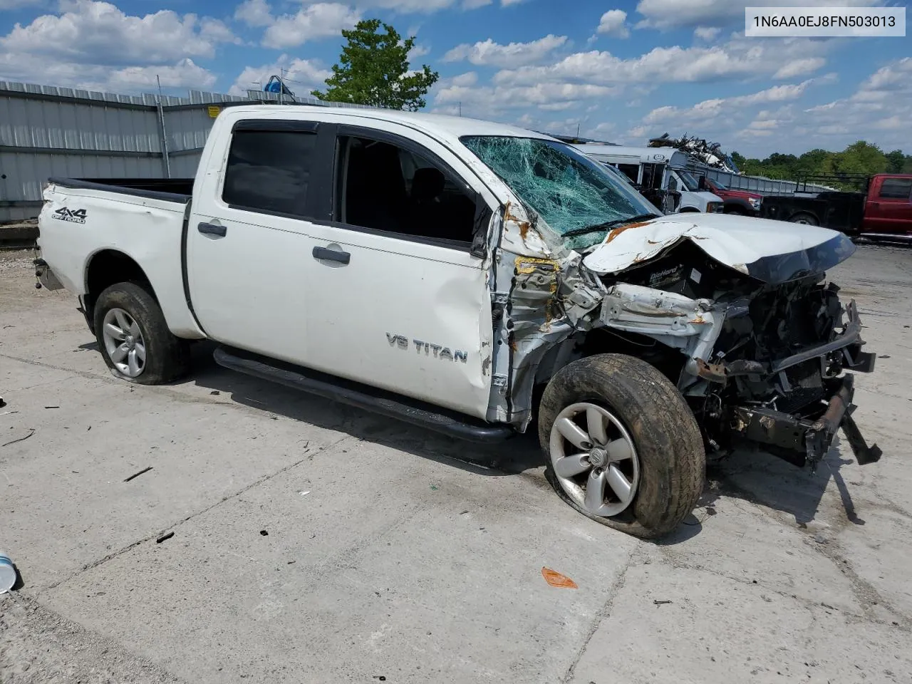 2015 Nissan Titan S VIN: 1N6AA0EJ8FN503013 Lot: 59768764