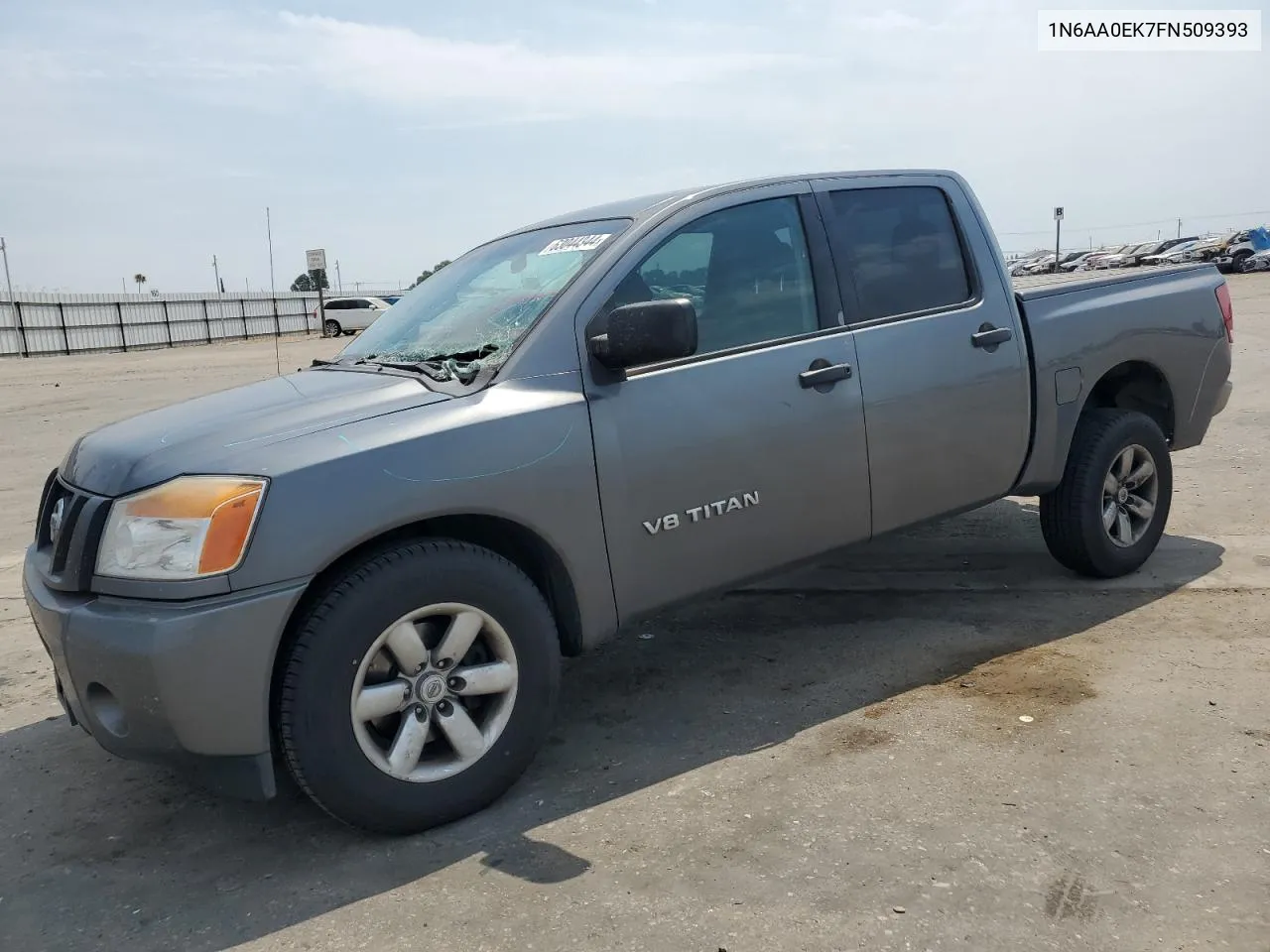 2015 Nissan Titan S VIN: 1N6AA0EK7FN509393 Lot: 63044344