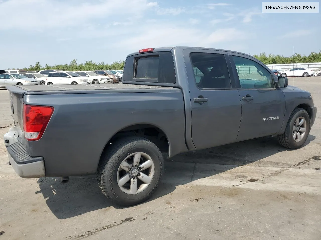 2015 Nissan Titan S VIN: 1N6AA0EK7FN509393 Lot: 63044344