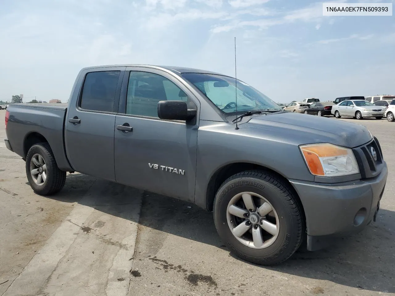 2015 Nissan Titan S VIN: 1N6AA0EK7FN509393 Lot: 63044344