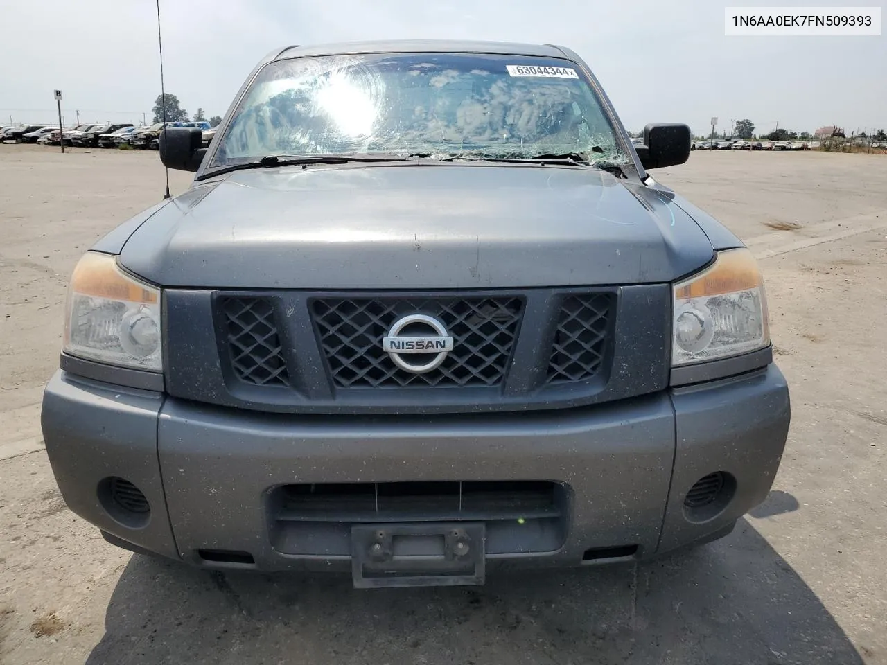 2015 Nissan Titan S VIN: 1N6AA0EK7FN509393 Lot: 63044344