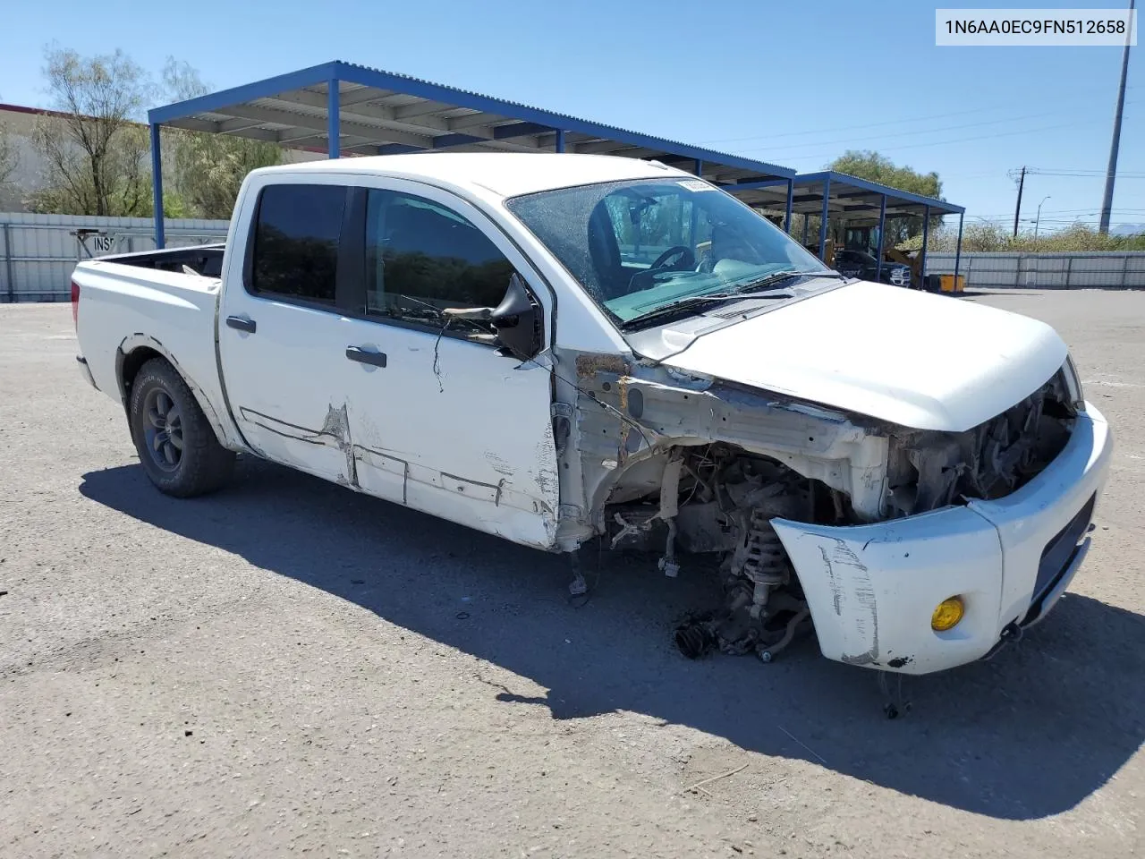 2015 Nissan Titan S VIN: 1N6AA0EC9FN512658 Lot: 68066964