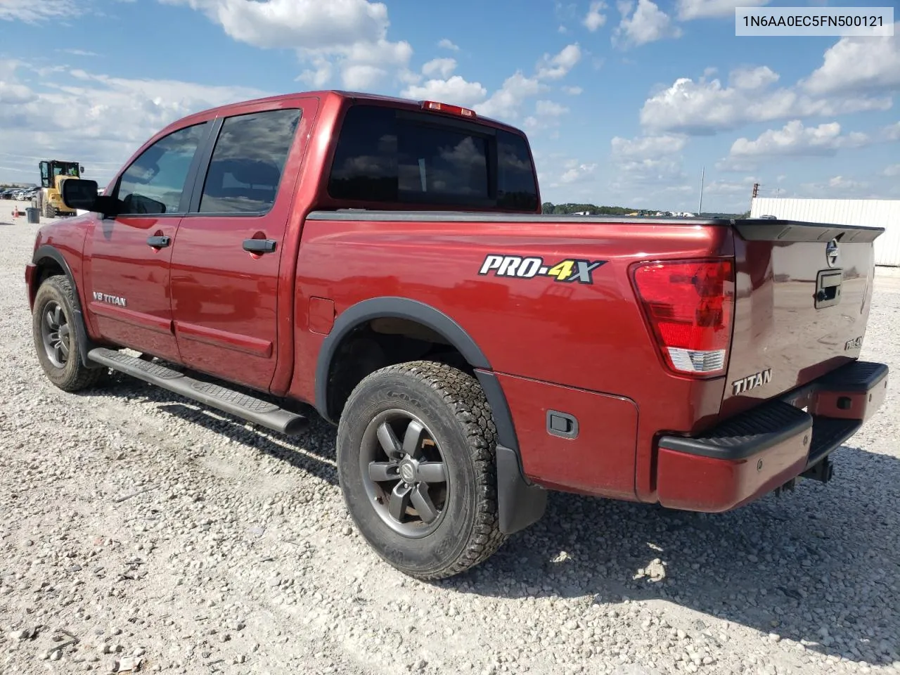 2015 Nissan Titan S VIN: 1N6AA0EC5FN500121 Lot: 70325294