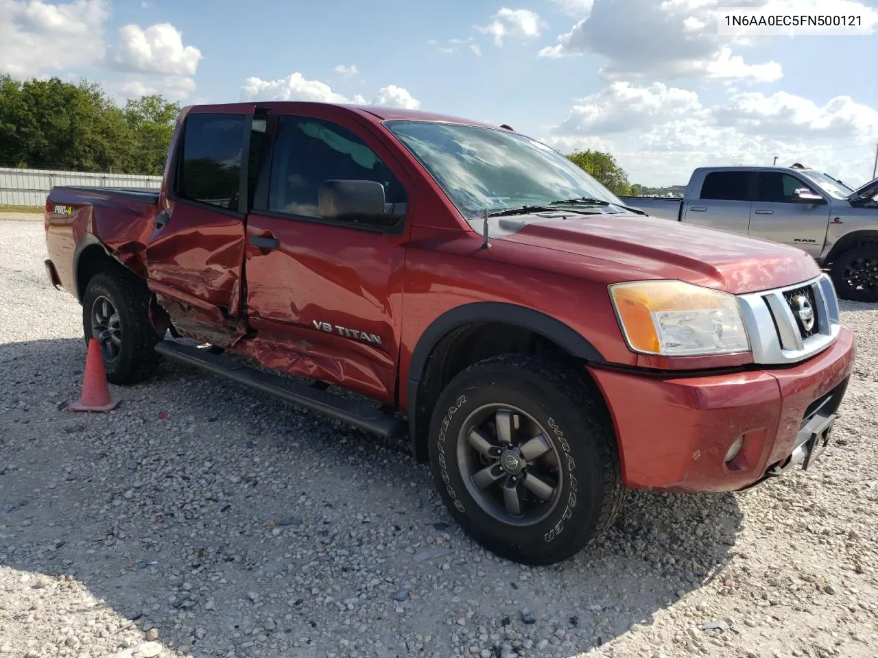 2015 Nissan Titan S VIN: 1N6AA0EC5FN500121 Lot: 70325294