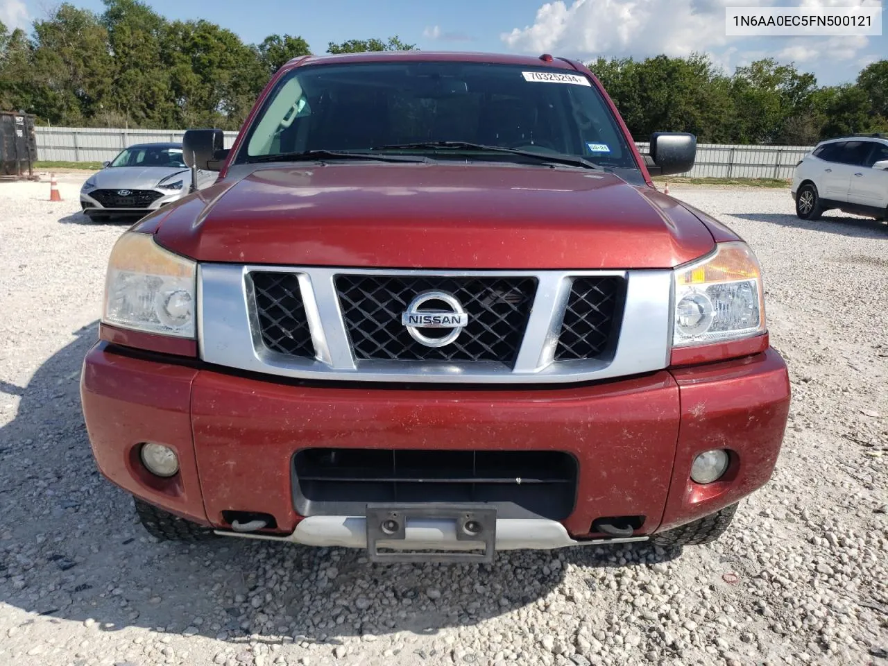 2015 Nissan Titan S VIN: 1N6AA0EC5FN500121 Lot: 70325294