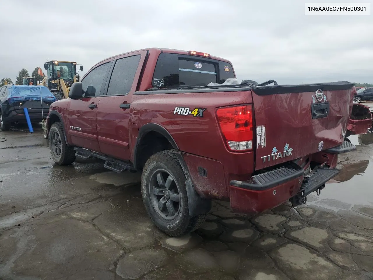 2015 Nissan Titan S VIN: 1N6AA0EC7FN500301 Lot: 70769564