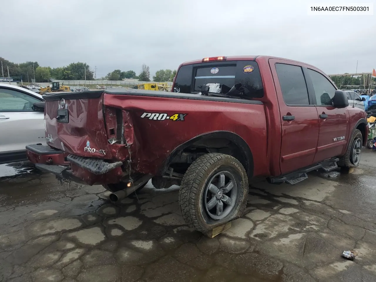 2015 Nissan Titan S VIN: 1N6AA0EC7FN500301 Lot: 70769564