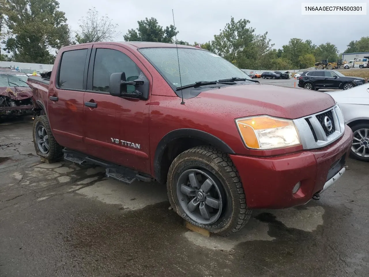 2015 Nissan Titan S VIN: 1N6AA0EC7FN500301 Lot: 70769564