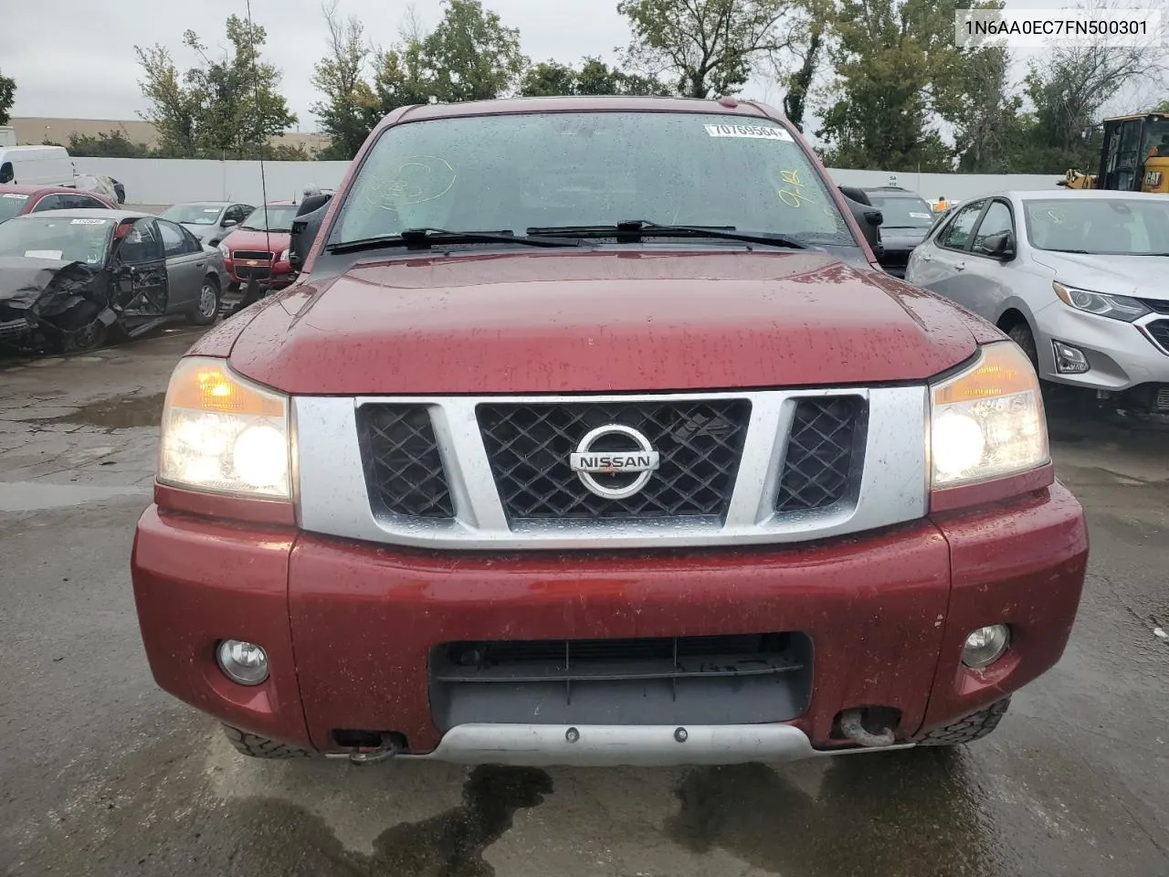 2015 Nissan Titan S VIN: 1N6AA0EC7FN500301 Lot: 70769564