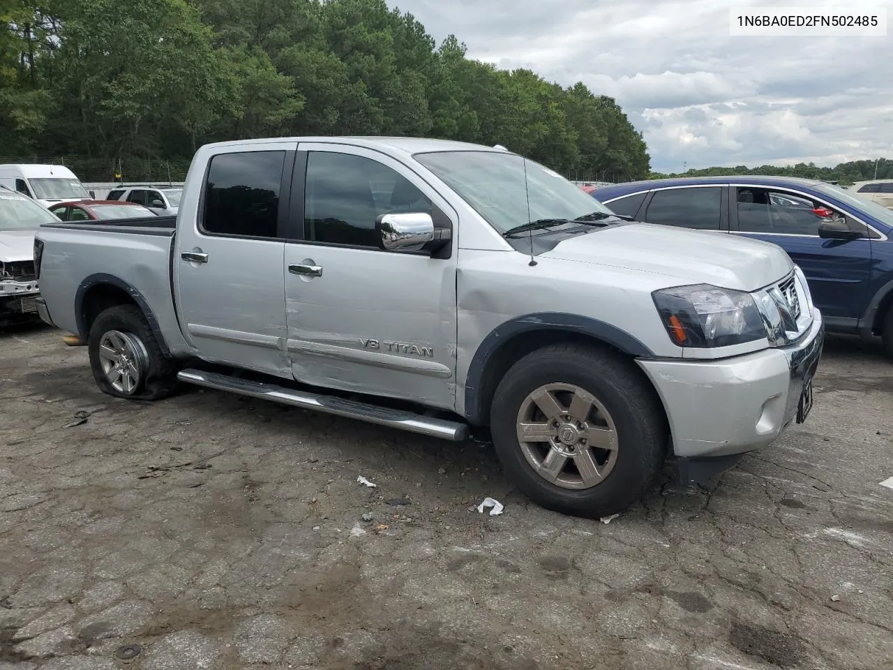 1N6BA0ED2FN502485 2015 Nissan Titan S