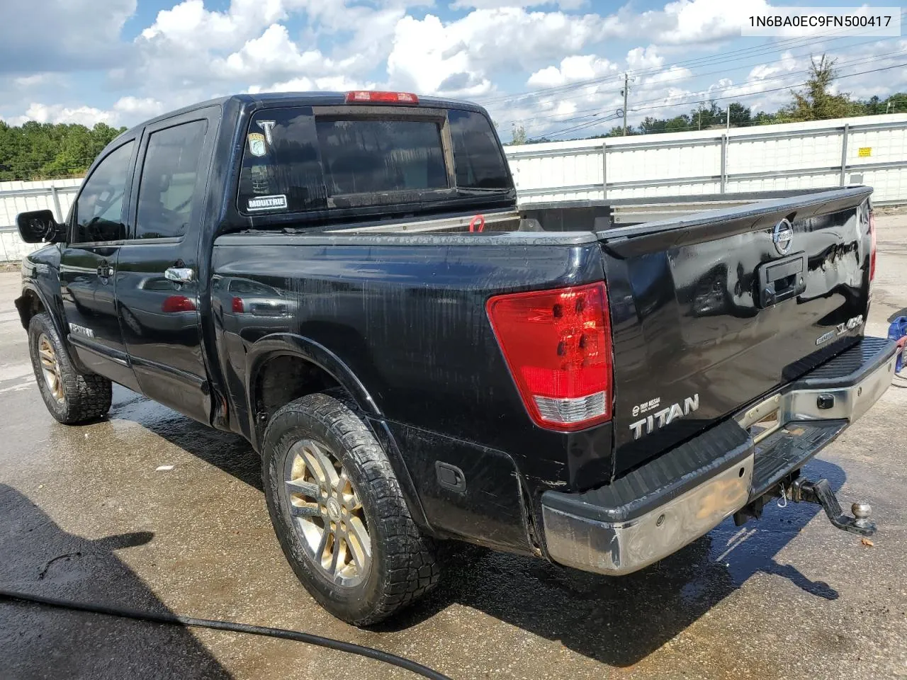 2015 Nissan Titan S VIN: 1N6BA0EC9FN500417 Lot: 72916604