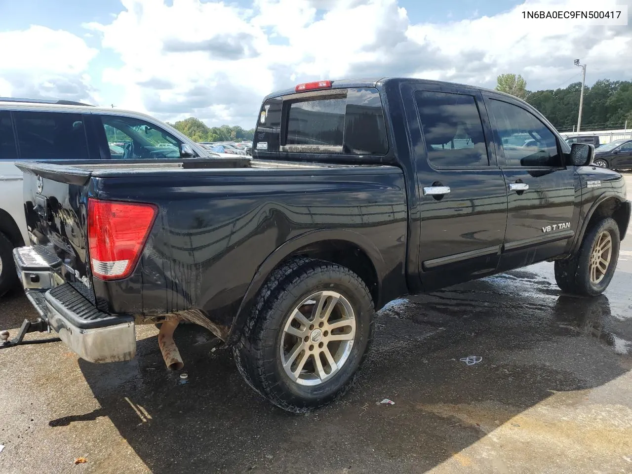 2015 Nissan Titan S VIN: 1N6BA0EC9FN500417 Lot: 72916604