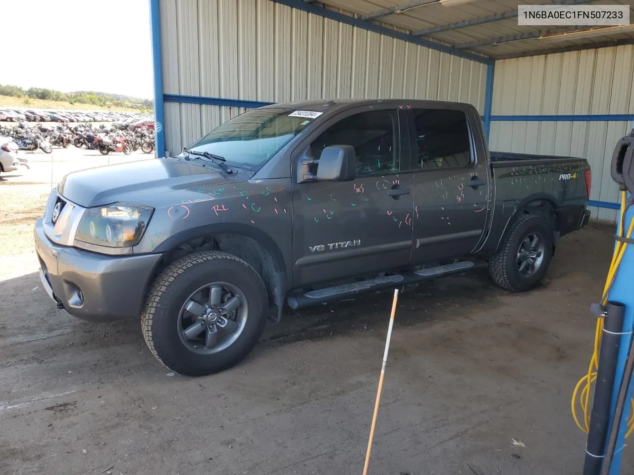 2015 Nissan Titan S VIN: 1N6BA0EC1FN507233 Lot: 73431094