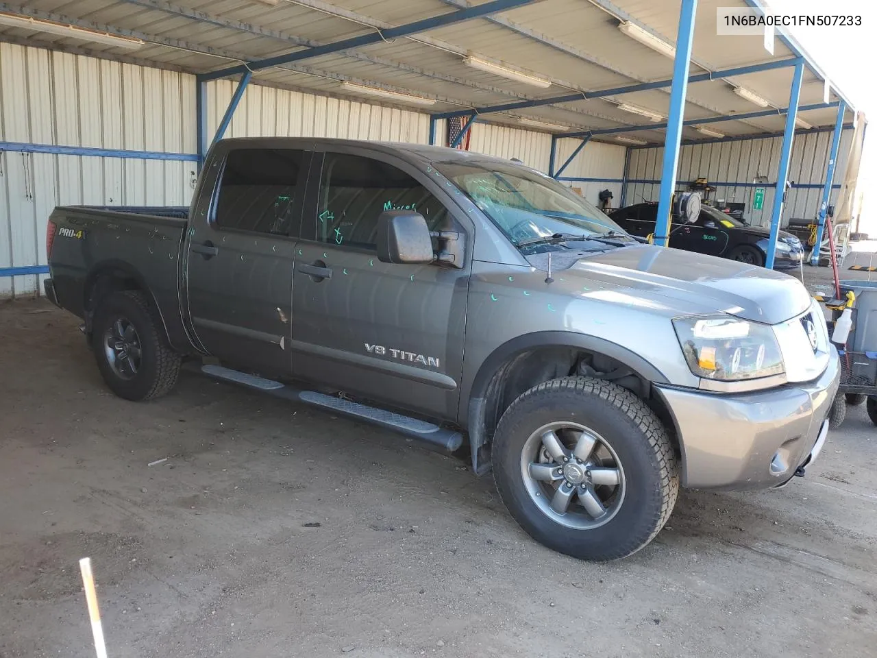 2015 Nissan Titan S VIN: 1N6BA0EC1FN507233 Lot: 73431094