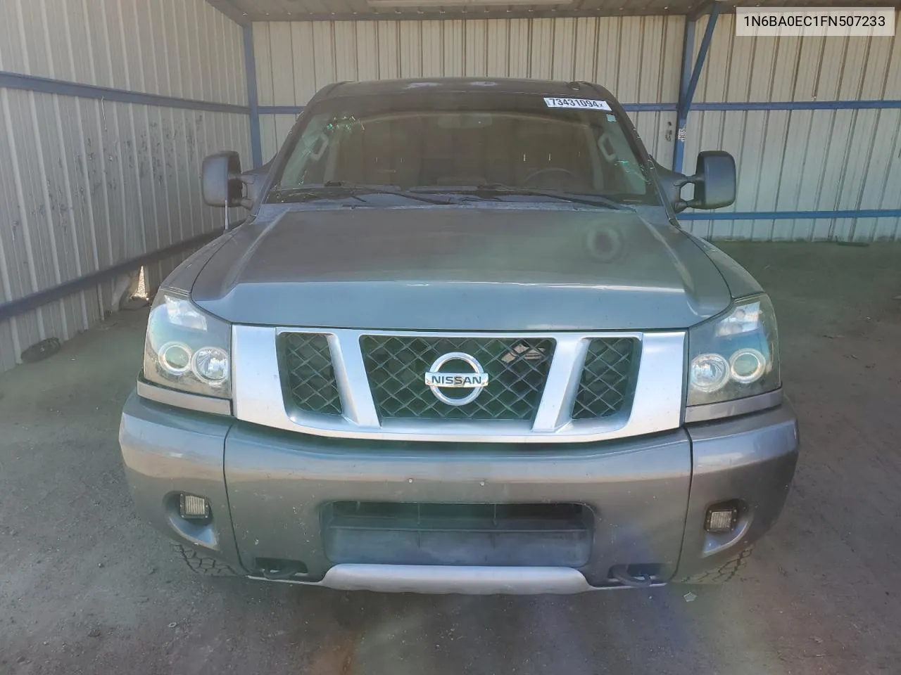 2015 Nissan Titan S VIN: 1N6BA0EC1FN507233 Lot: 73431094