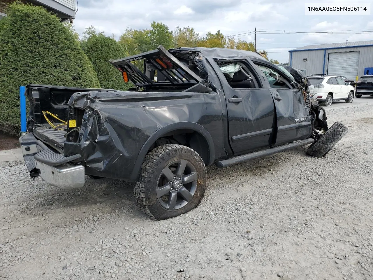 2015 Nissan Titan S VIN: 1N6AA0EC5FN506114 Lot: 74430454