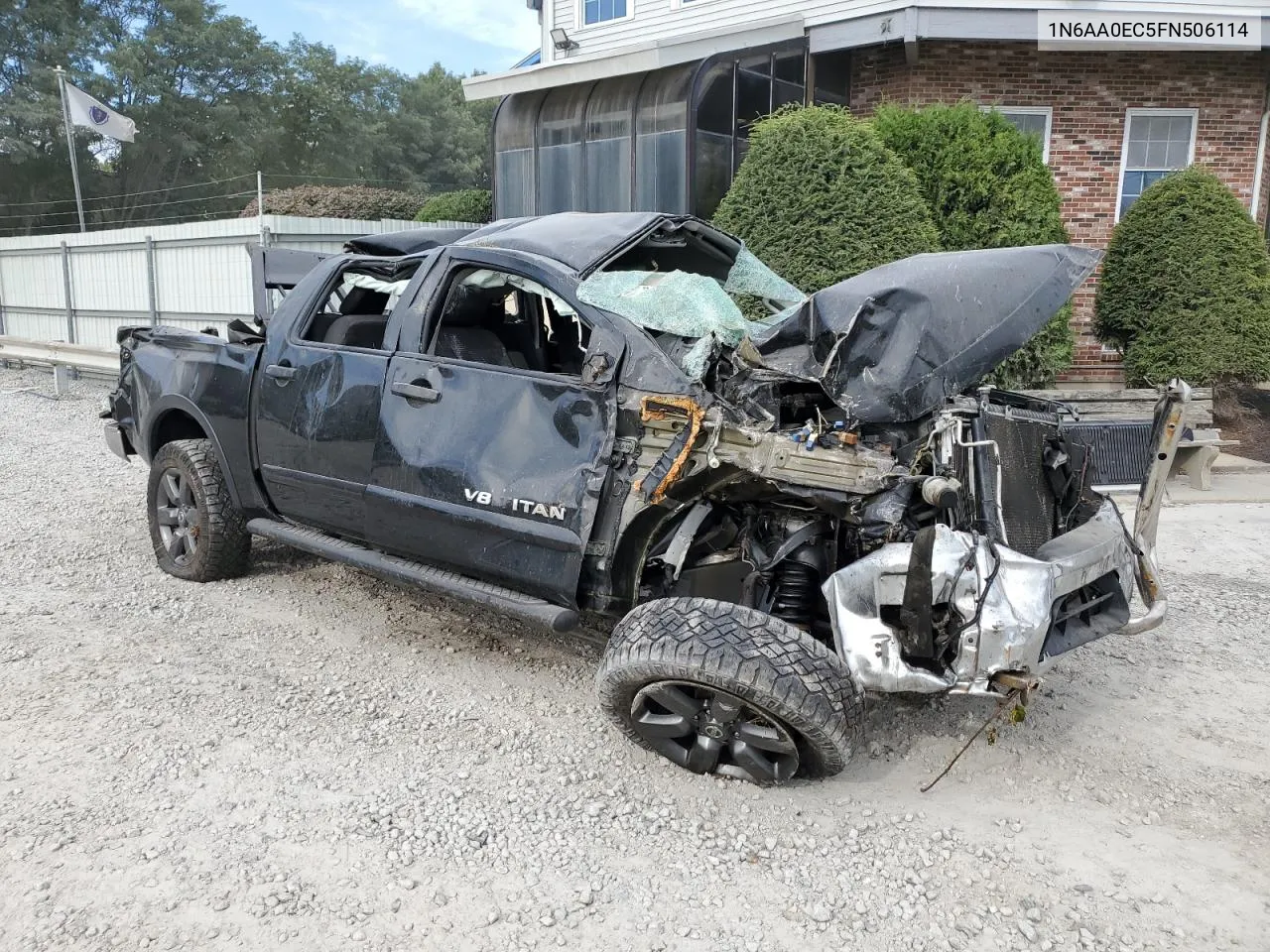 2015 Nissan Titan S VIN: 1N6AA0EC5FN506114 Lot: 74430454