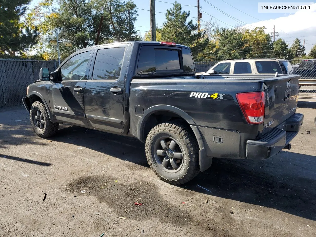 2015 Nissan Titan S VIN: 1N6BA0EC8FN510761 Lot: 76606044