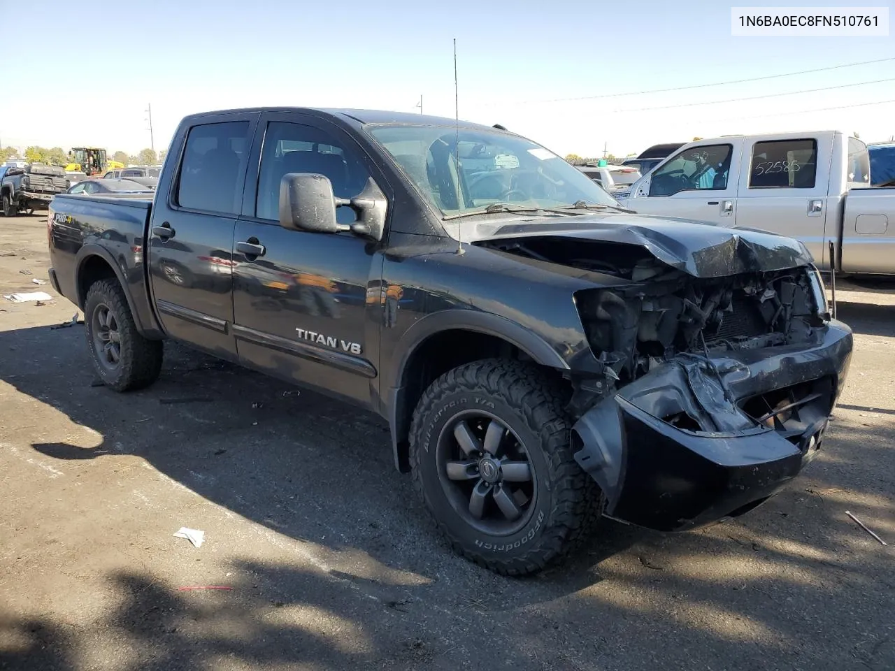 2015 Nissan Titan S VIN: 1N6BA0EC8FN510761 Lot: 76606044