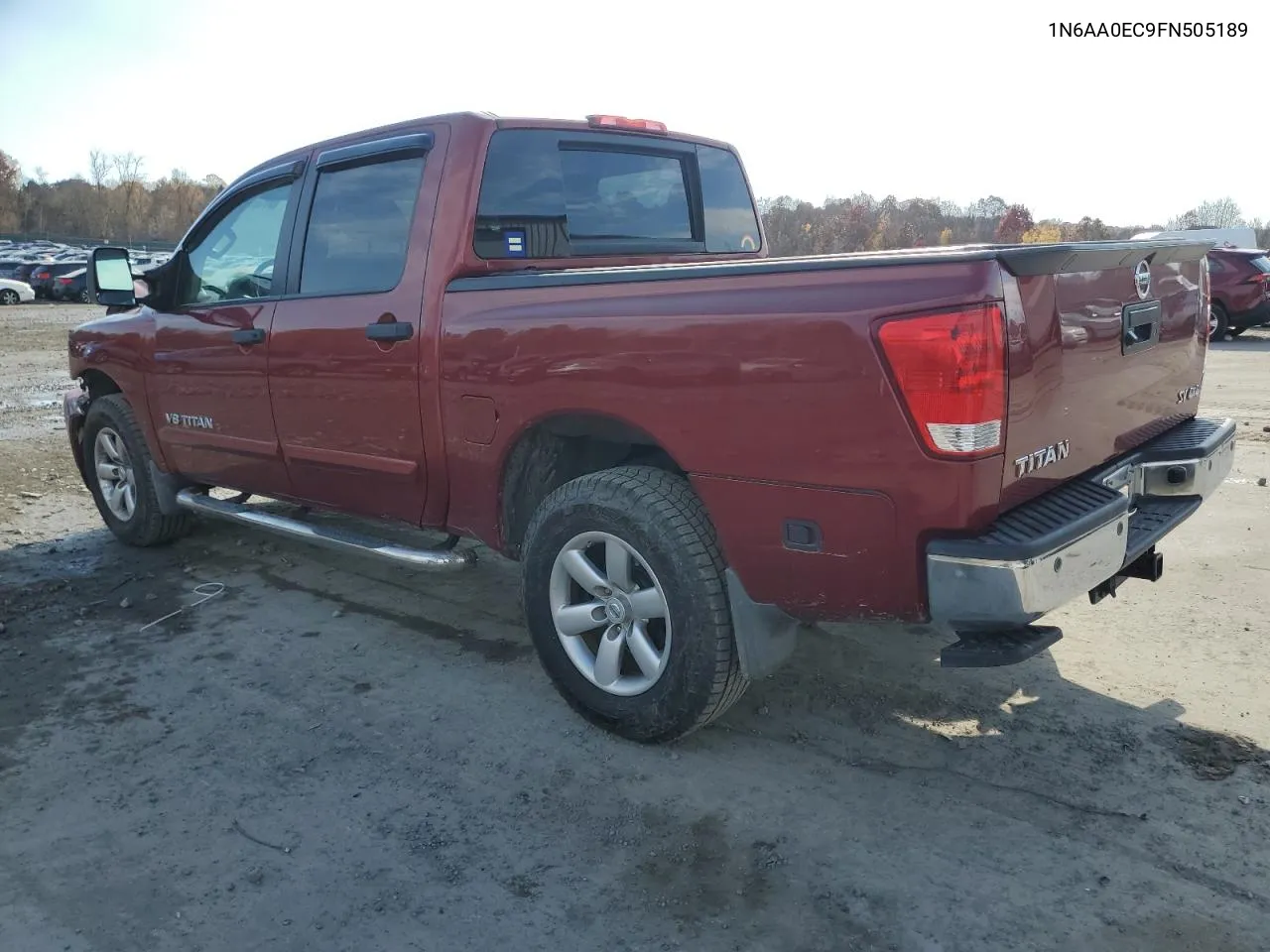 2015 Nissan Titan S VIN: 1N6AA0EC9FN505189 Lot: 77302684