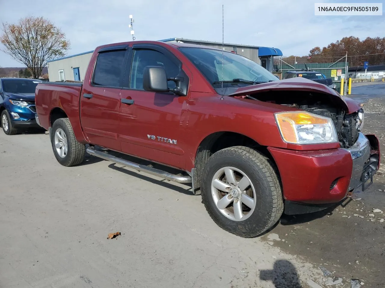 2015 Nissan Titan S VIN: 1N6AA0EC9FN505189 Lot: 77302684