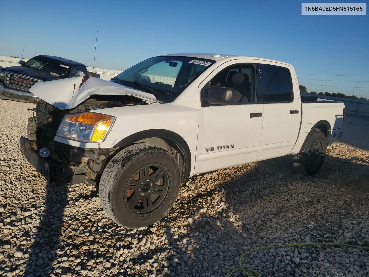 2015 Nissan Titan S VIN: 1N6BA0ED5FN515165 Lot: 78548414