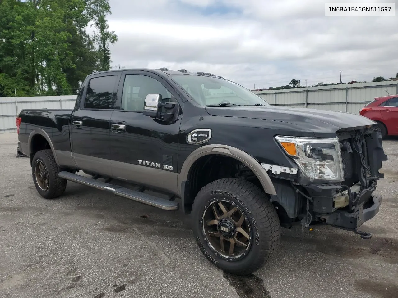 2016 Nissan Titan Xd Sl VIN: 1N6BA1F46GN511597 Lot: 54928094