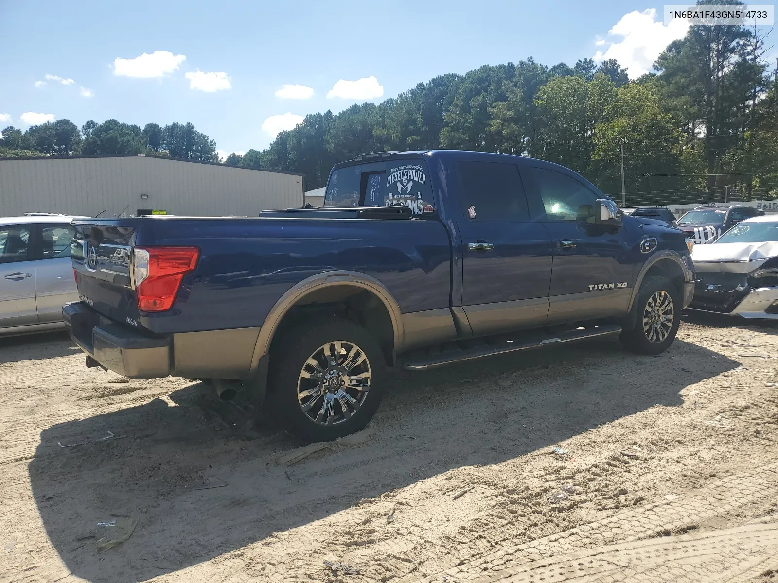 2016 Nissan Titan Xd Sl VIN: 1N6BA1F43GN514733 Lot: 67561264