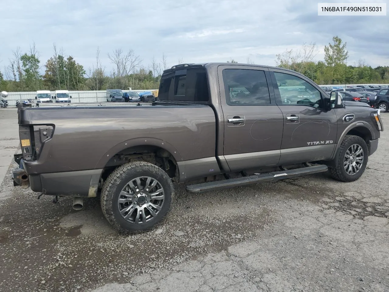 2016 Nissan Titan Xd Sl VIN: 1N6BA1F49GN515031 Lot: 70536294