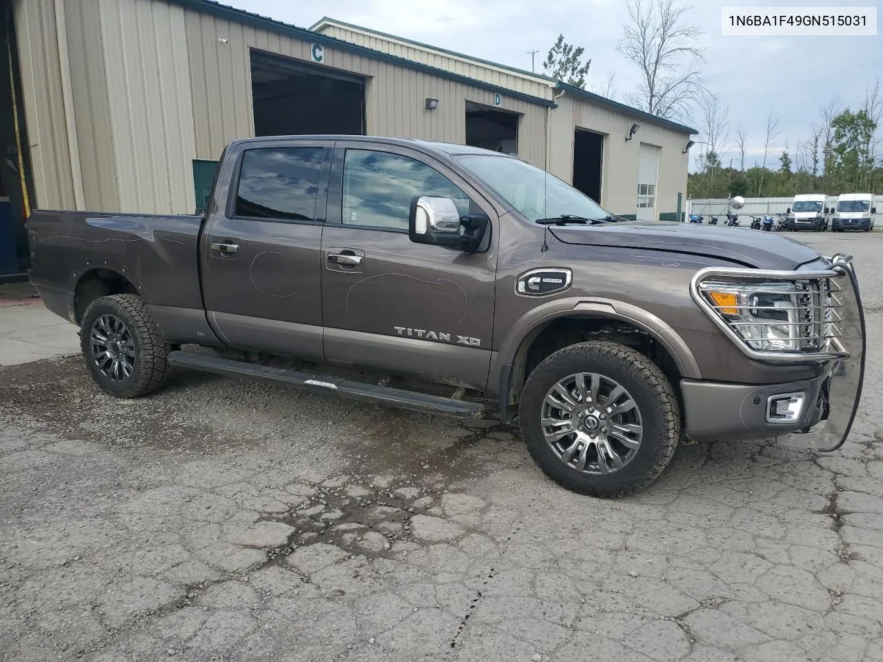 2016 Nissan Titan Xd Sl VIN: 1N6BA1F49GN515031 Lot: 70536294