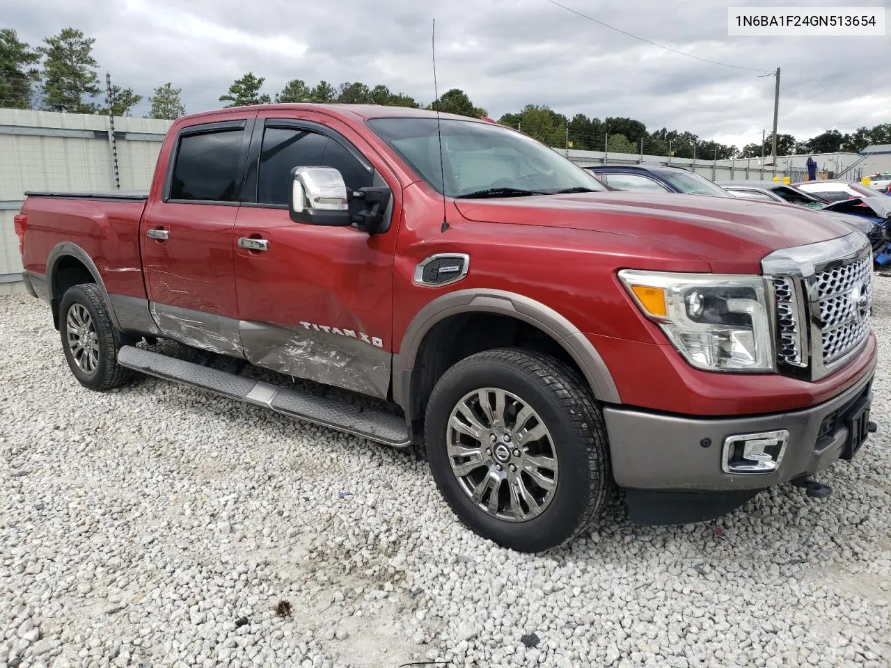 2016 Nissan Titan Xd Sl VIN: 1N6BA1F24GN513654 Lot: 71803074