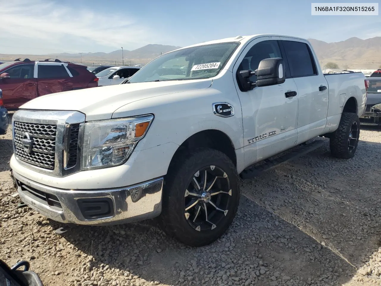 2016 Nissan Titan Xd S VIN: 1N6BA1F32GN515265 Lot: 72205204