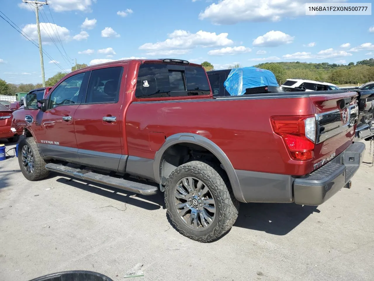 2016 Nissan Titan Xd Sl VIN: 1N6BA1F2XGN500777 Lot: 72594914