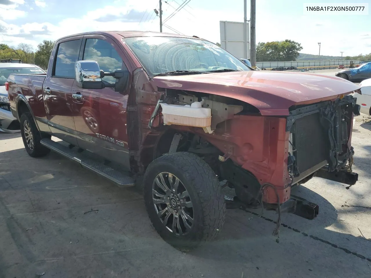 2016 Nissan Titan Xd Sl VIN: 1N6BA1F2XGN500777 Lot: 72594914