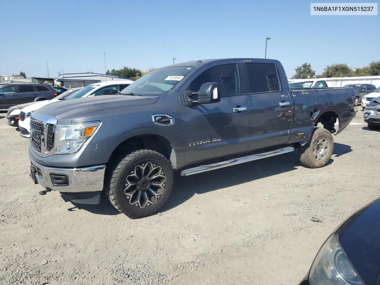 2016 Nissan Titan Xd S VIN: 1N6BA1F1XGN515237 Lot: 74018834