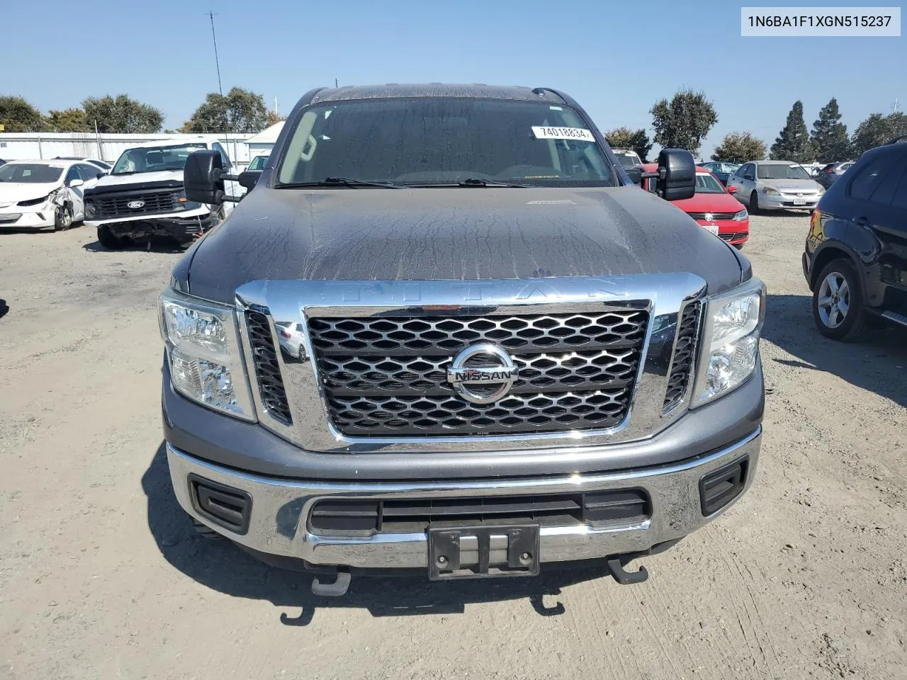 2016 Nissan Titan Xd S VIN: 1N6BA1F1XGN515237 Lot: 74018834