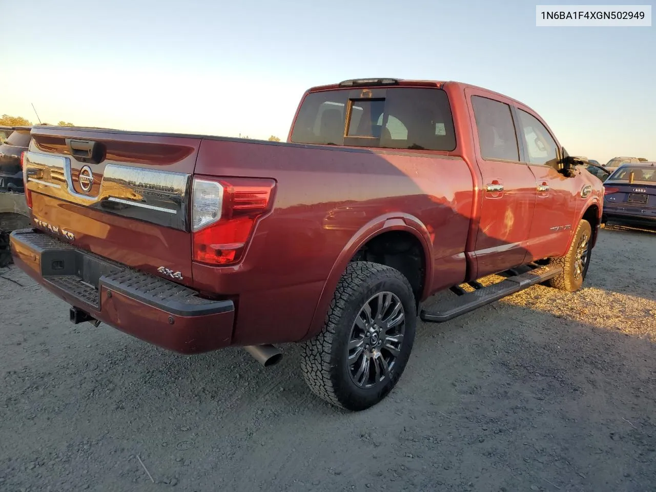 2016 Nissan Titan Xd Sl VIN: 1N6BA1F4XGN502949 Lot: 74439514