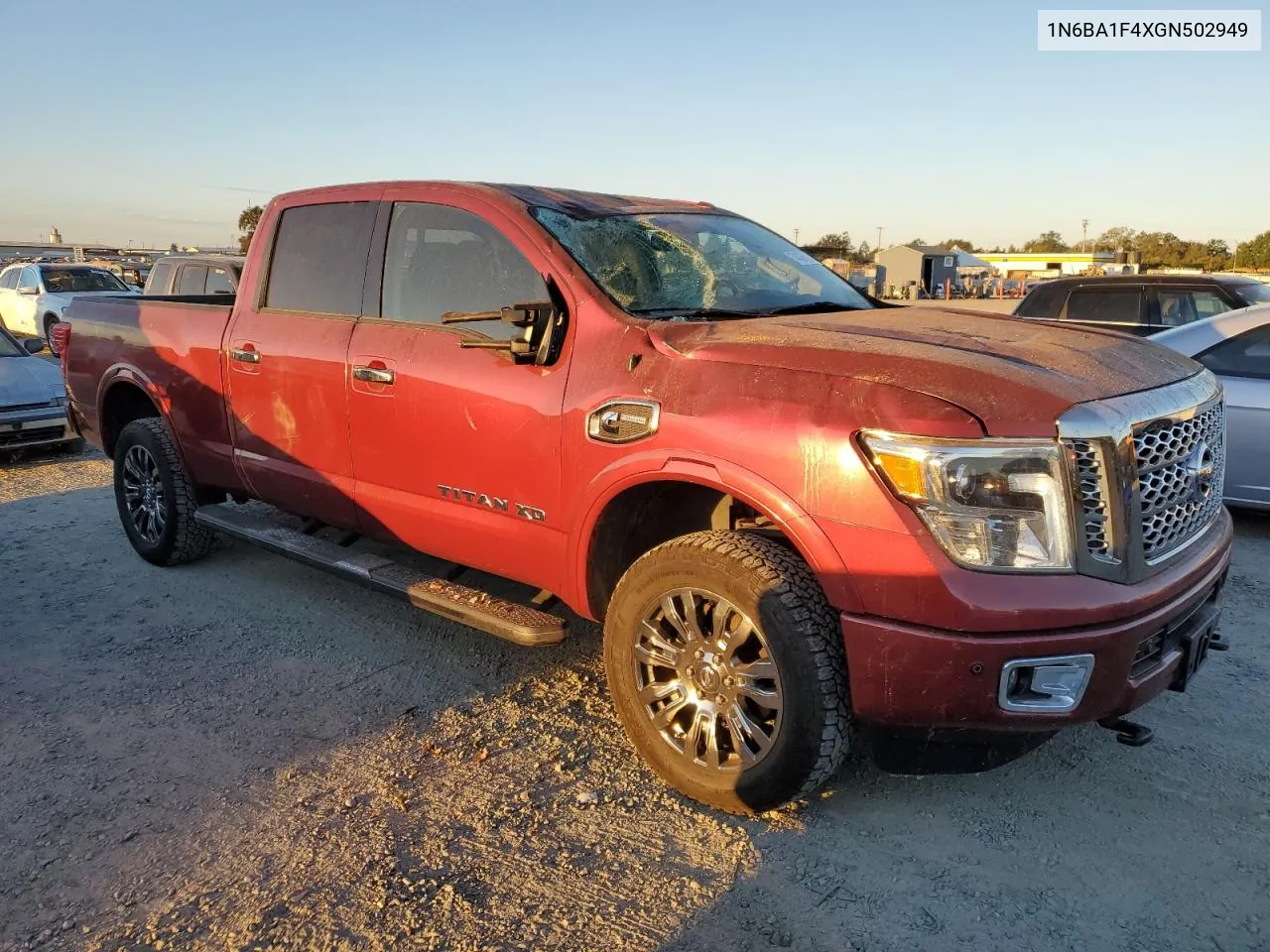 2016 Nissan Titan Xd Sl VIN: 1N6BA1F4XGN502949 Lot: 74439514