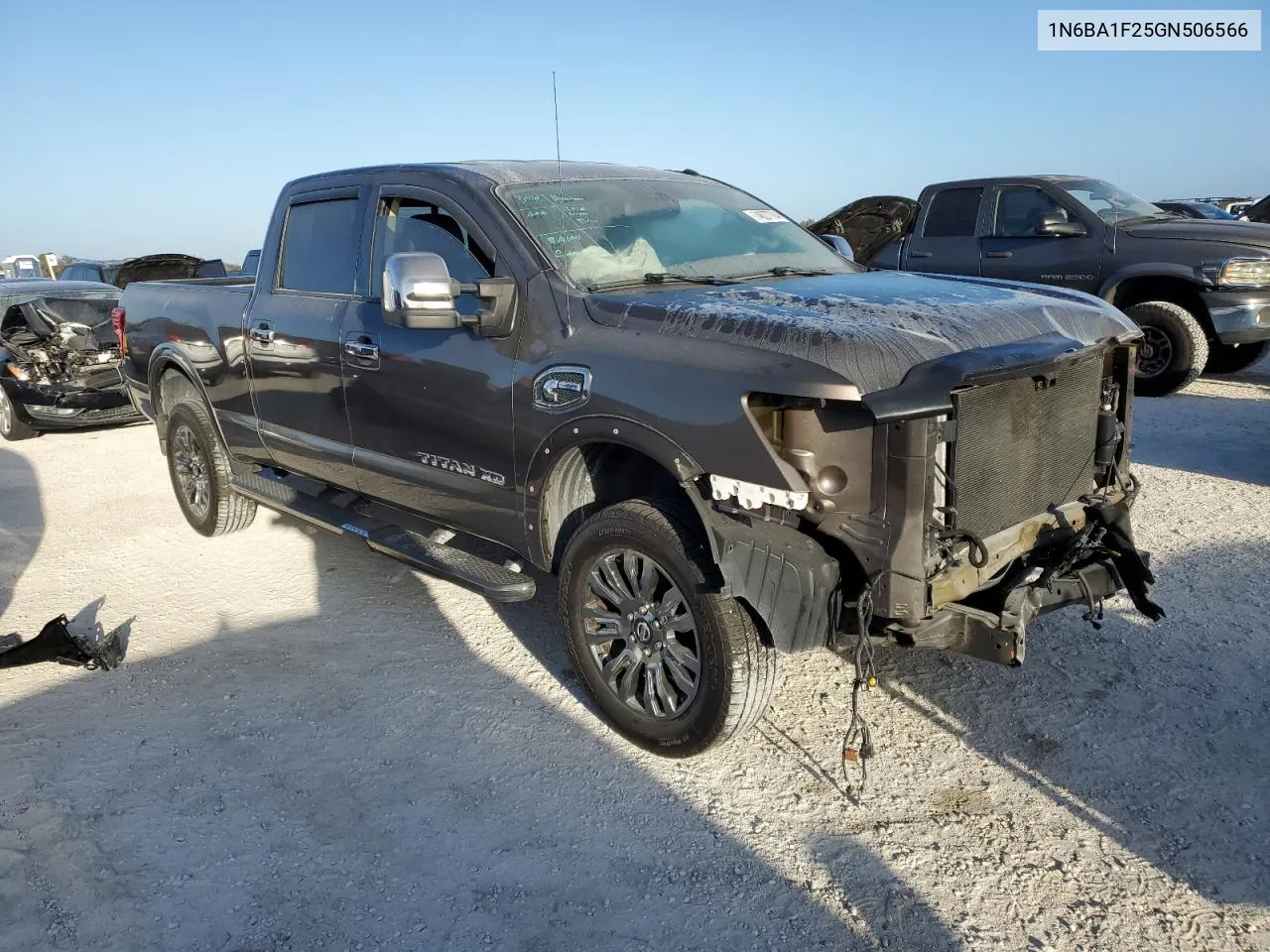 2016 Nissan Titan Xd Sl VIN: 1N6BA1F25GN506566 Lot: 74627704