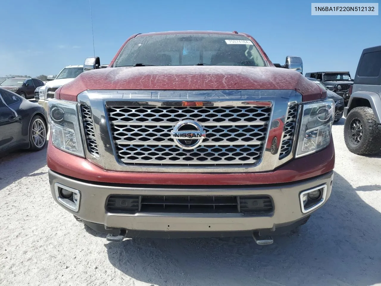 2016 Nissan Titan Xd Sl VIN: 1N6BA1F22GN512132 Lot: 75074164