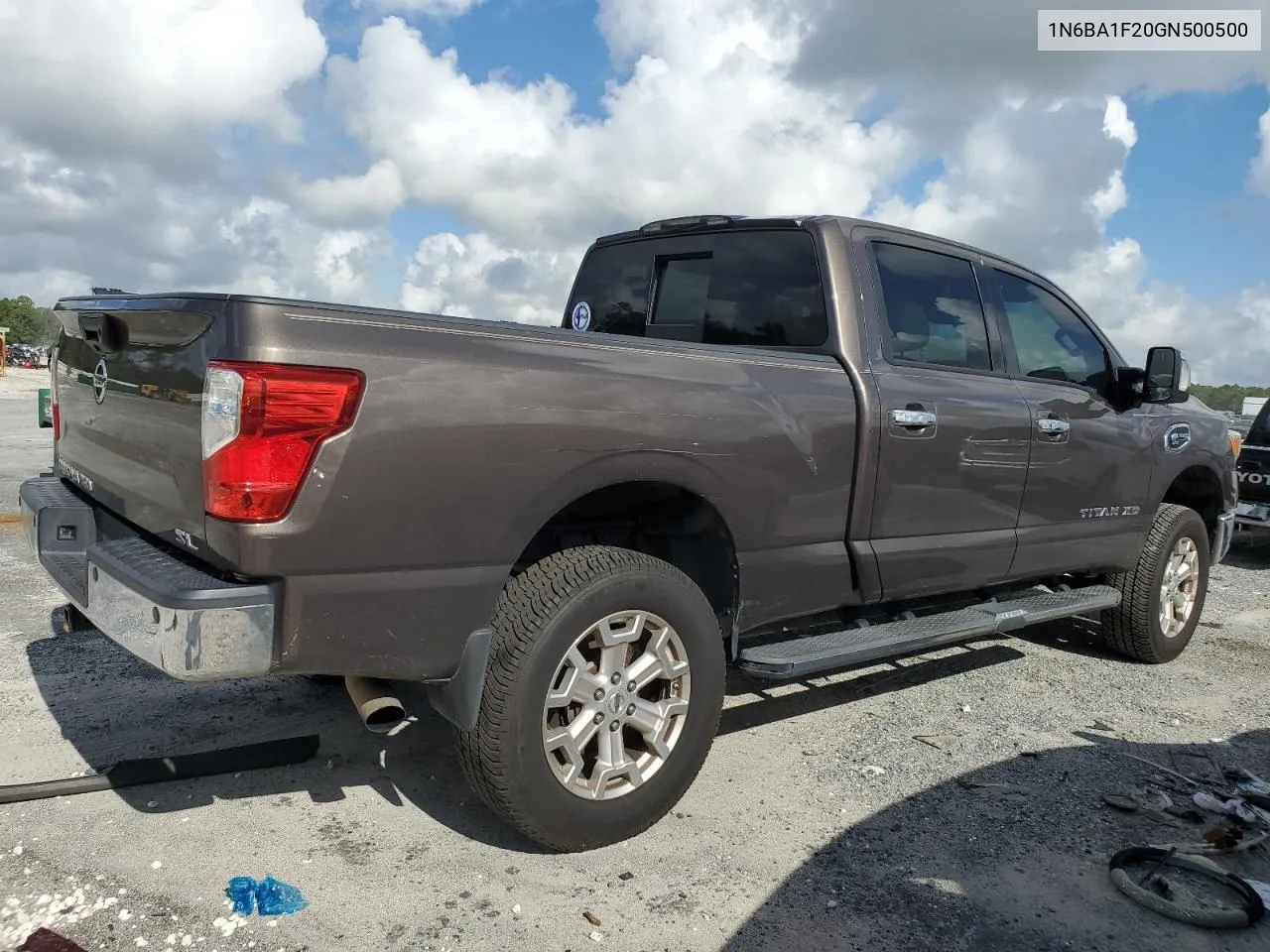 2016 Nissan Titan Xd Sl VIN: 1N6BA1F20GN500500 Lot: 75396354