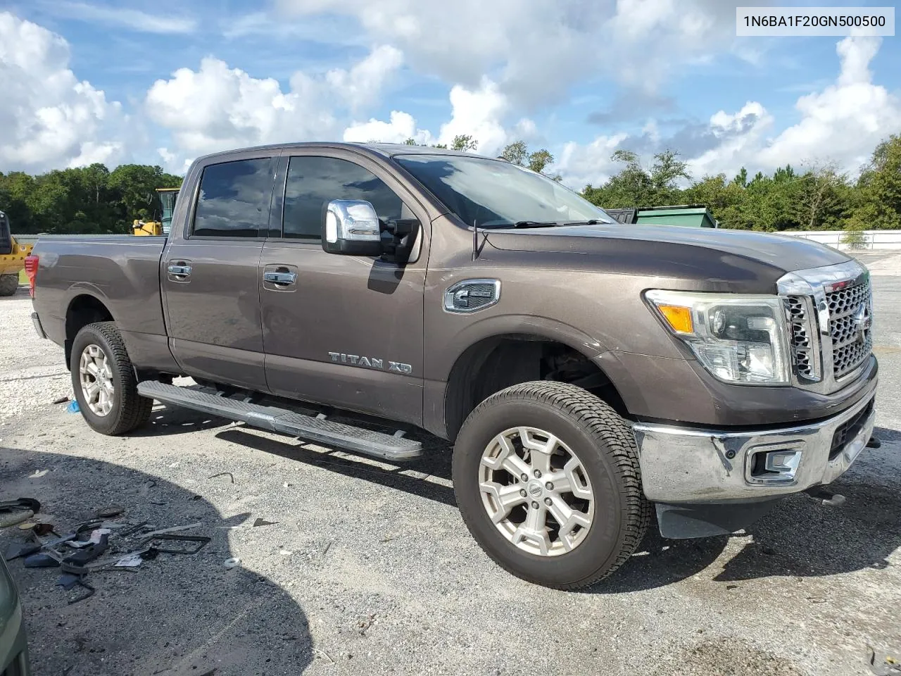 2016 Nissan Titan Xd Sl VIN: 1N6BA1F20GN500500 Lot: 75396354