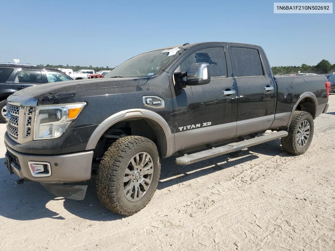 2016 Nissan Titan Xd Sl VIN: 1N6BA1F21GN502692 Lot: 76125754