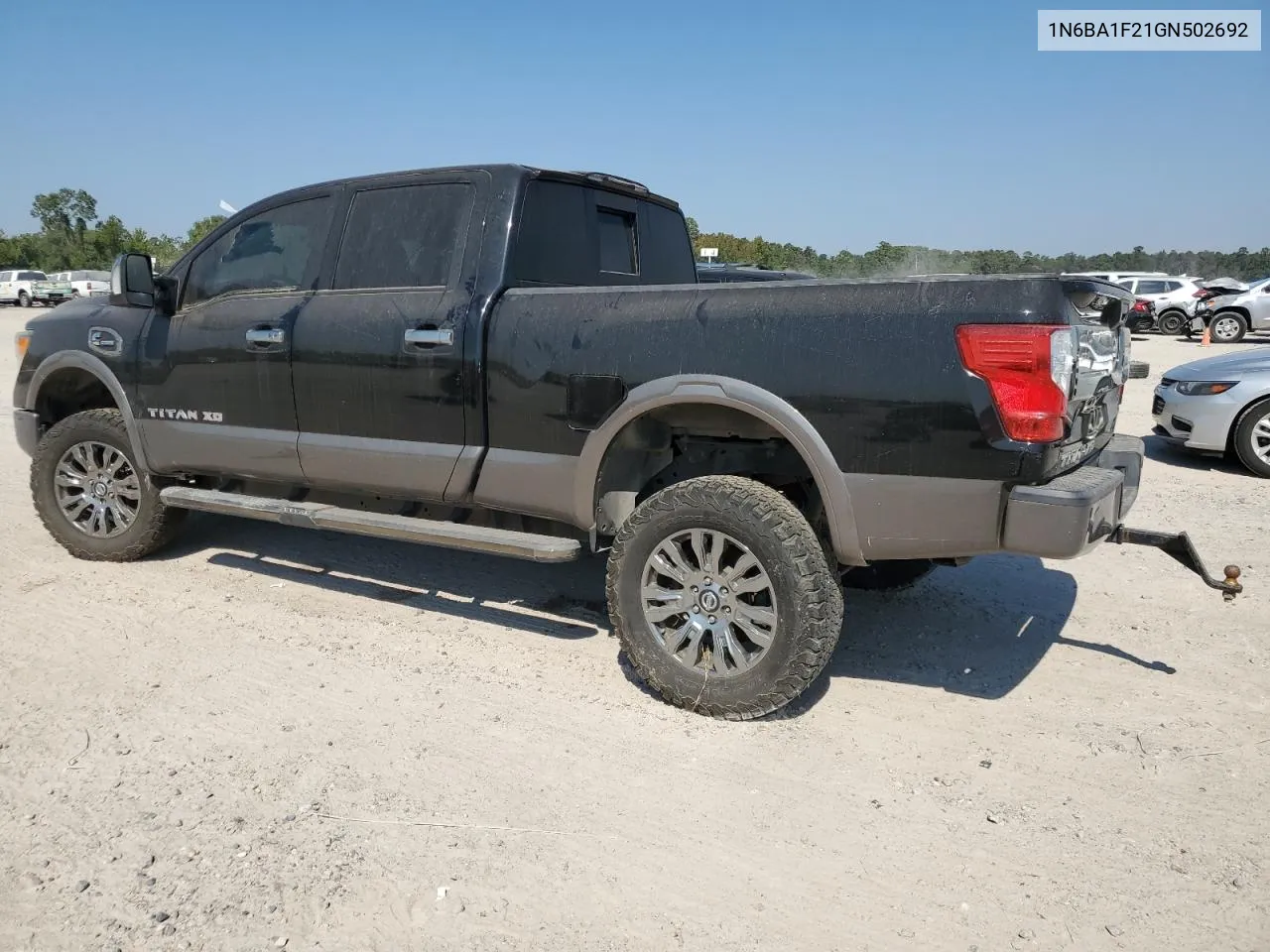 2016 Nissan Titan Xd Sl VIN: 1N6BA1F21GN502692 Lot: 76125754