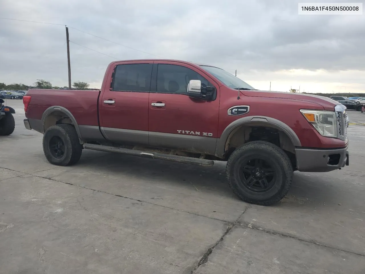 2016 Nissan Titan Xd Sl VIN: 1N6BA1F45GN500008 Lot: 77282724