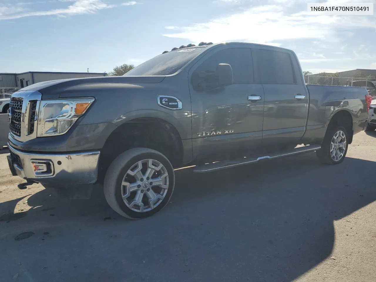 2016 Nissan Titan Xd Sl VIN: 1N6BA1F47GN510491 Lot: 77826454